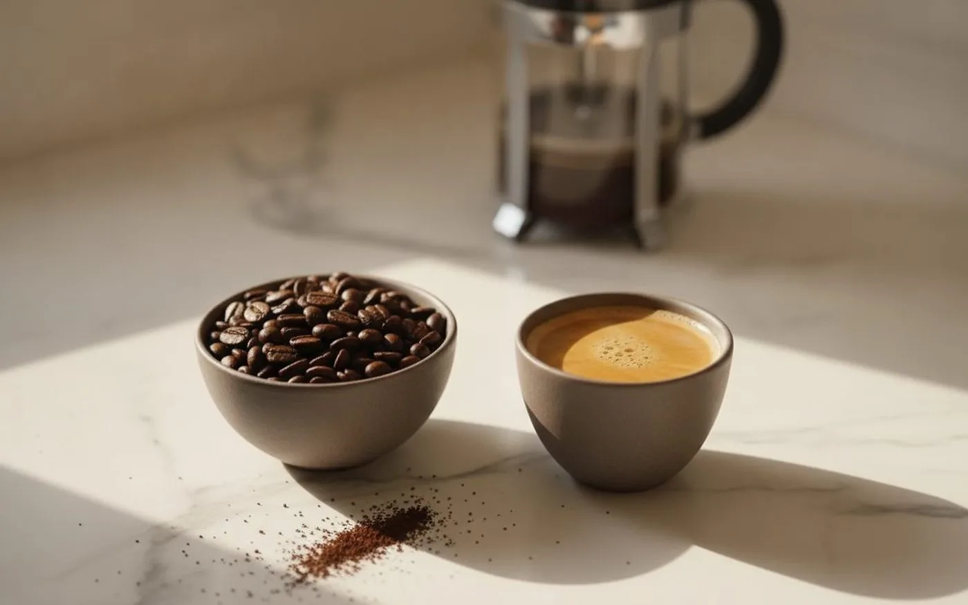 Light roast vs dark roast comparison