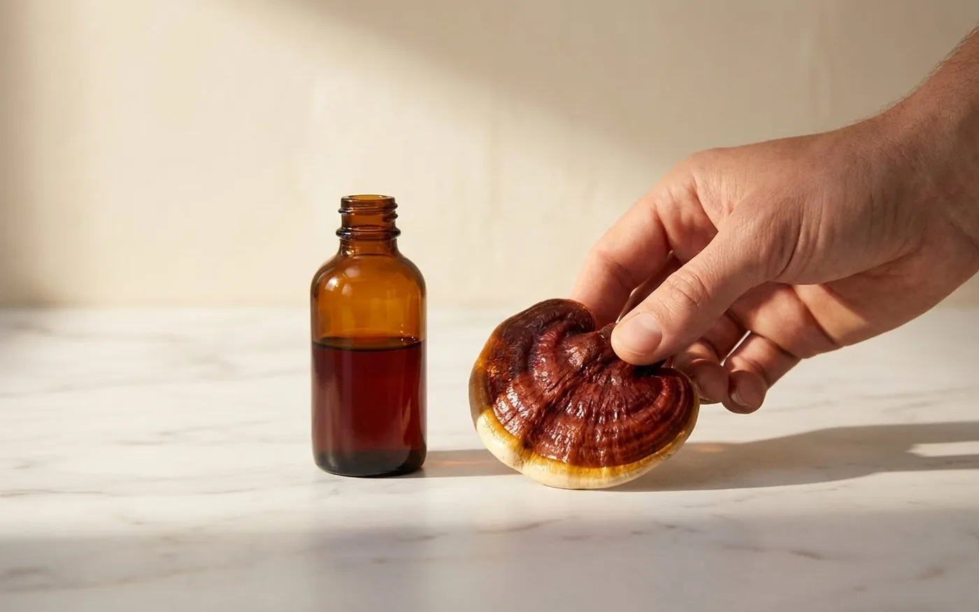 Reishi mushroom tincture
