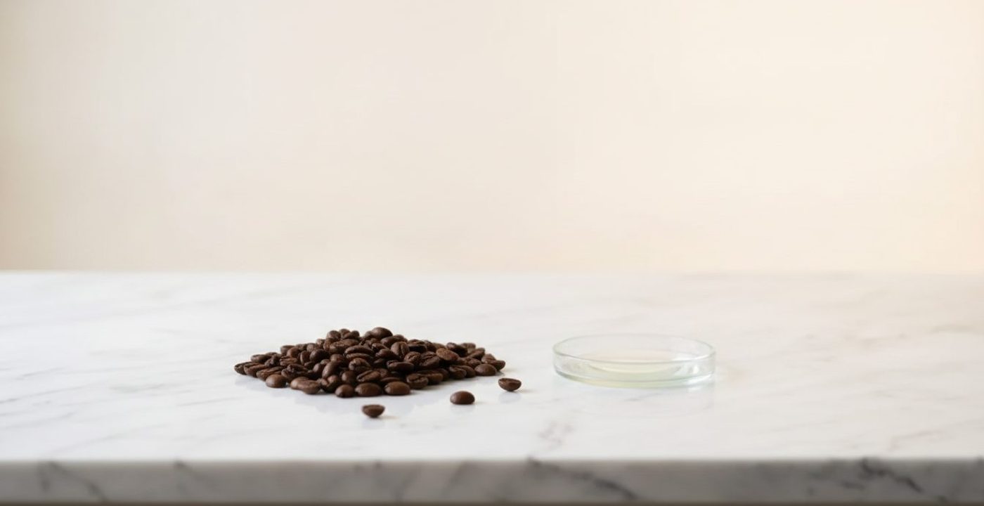 Specialty green coffee beans sourced for low mycotoxin contamination