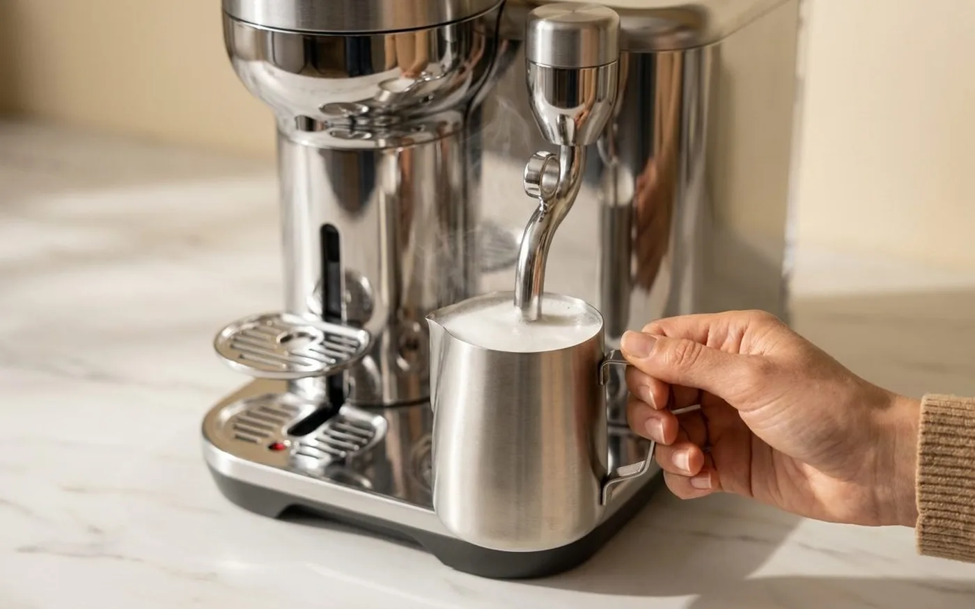 Milk Frothing Process