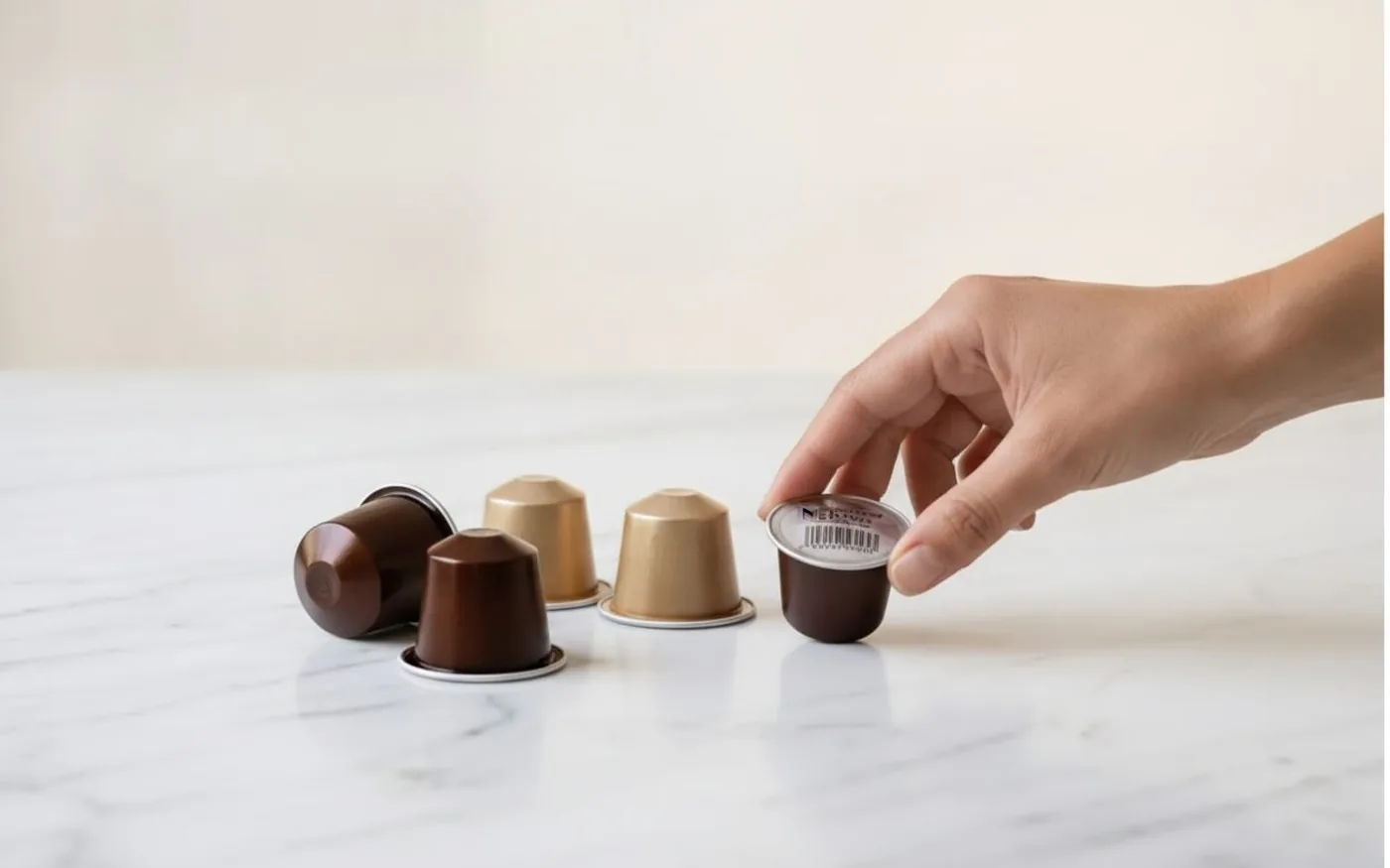 Nespresso Vertuo - Vertuo Capsule Size Comparison