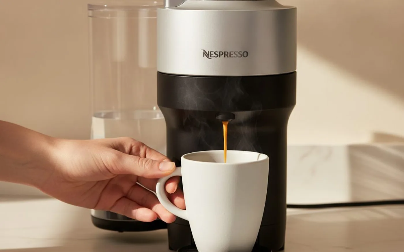 Nespresso Vertuo - Vertuo Next Brew Action