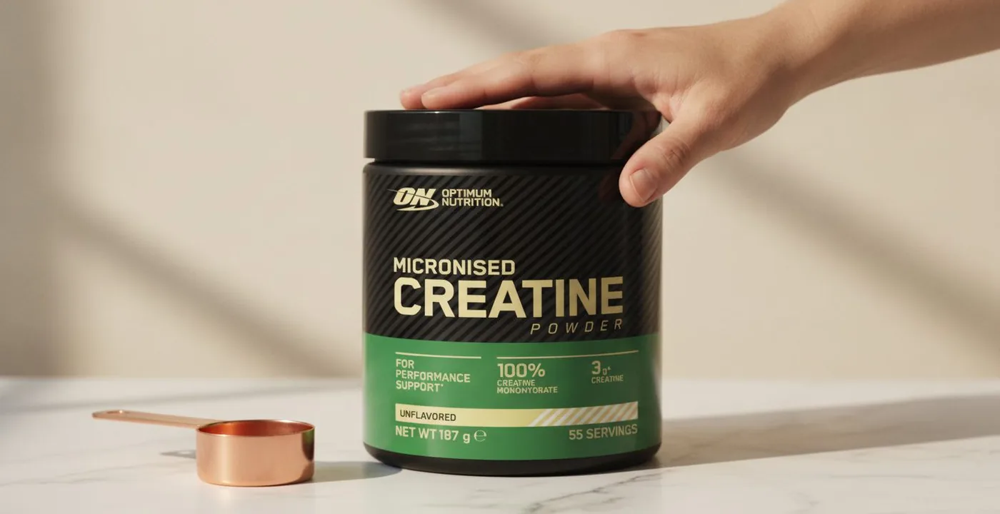 Optimum Nutrition Micronized Creatine Monohydrate tub