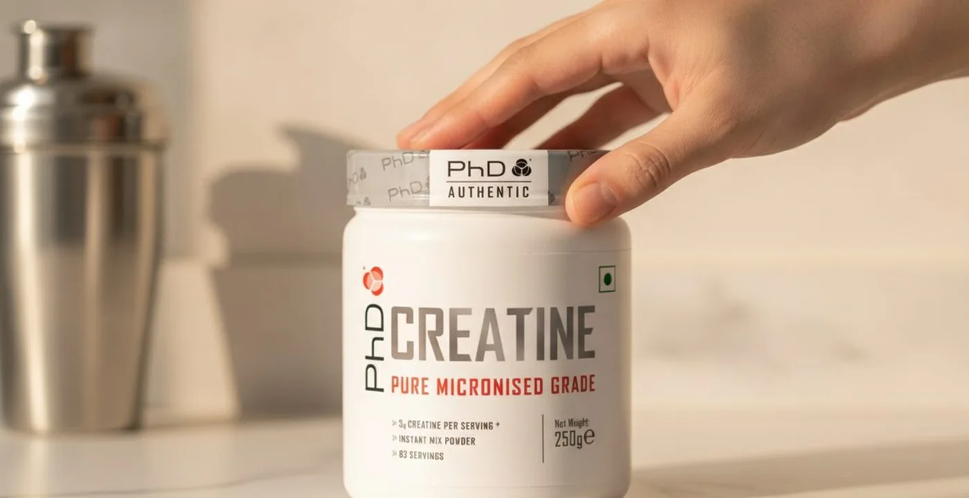 PhD Nutrition Micronised Creatine Monohydrate tub