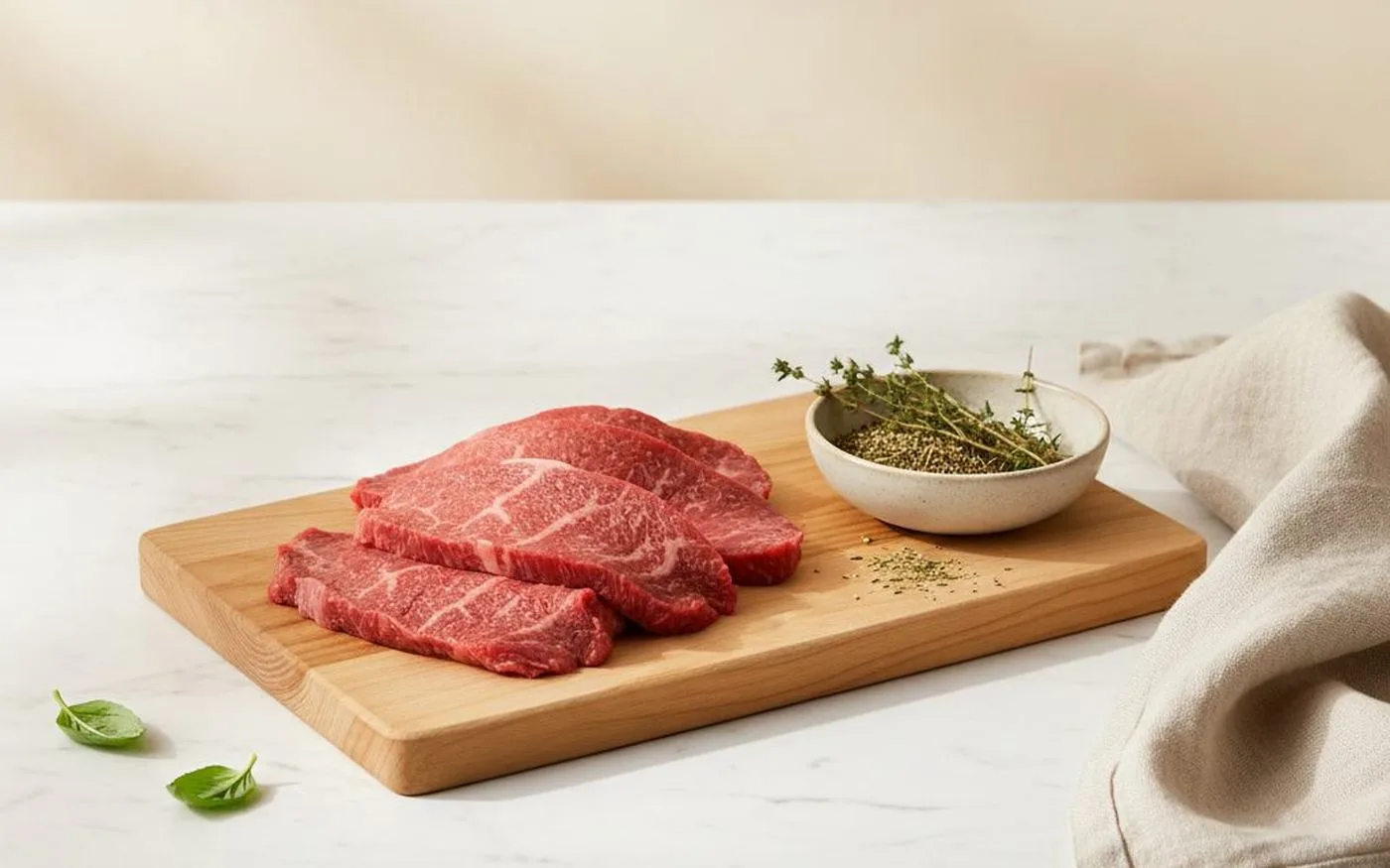 Grass-fed cattle grazing