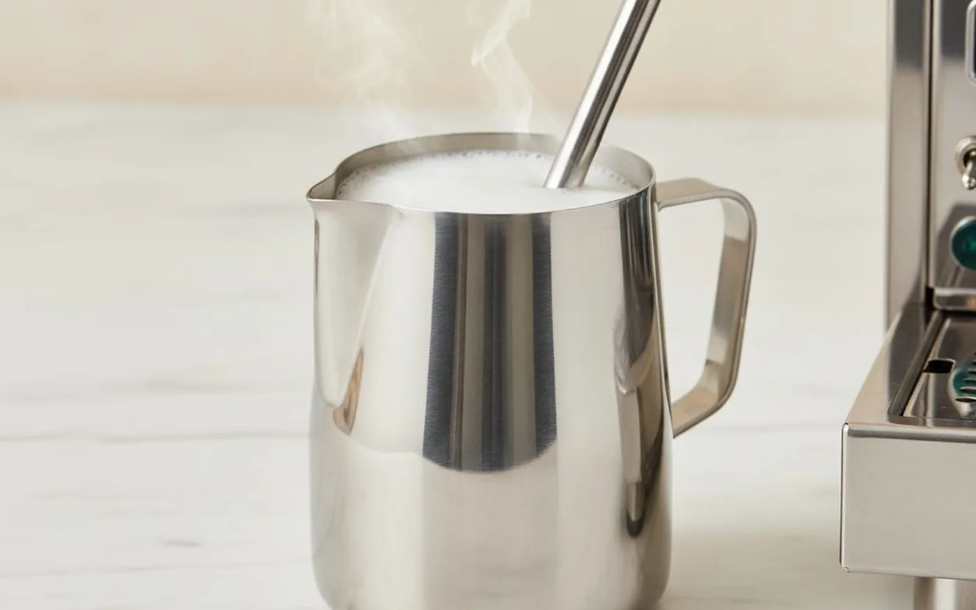 steam wand milk texturing