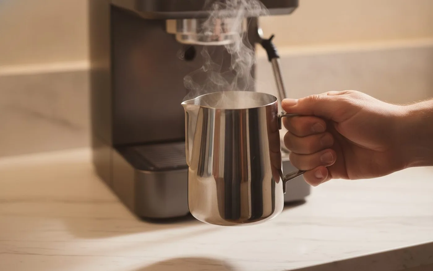 barista milk steaming performance