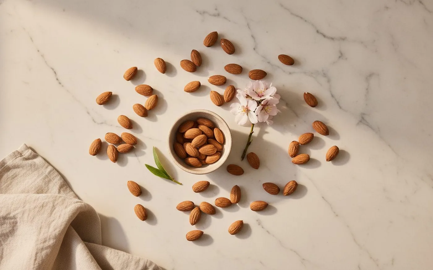organic almond ingredient sourcing