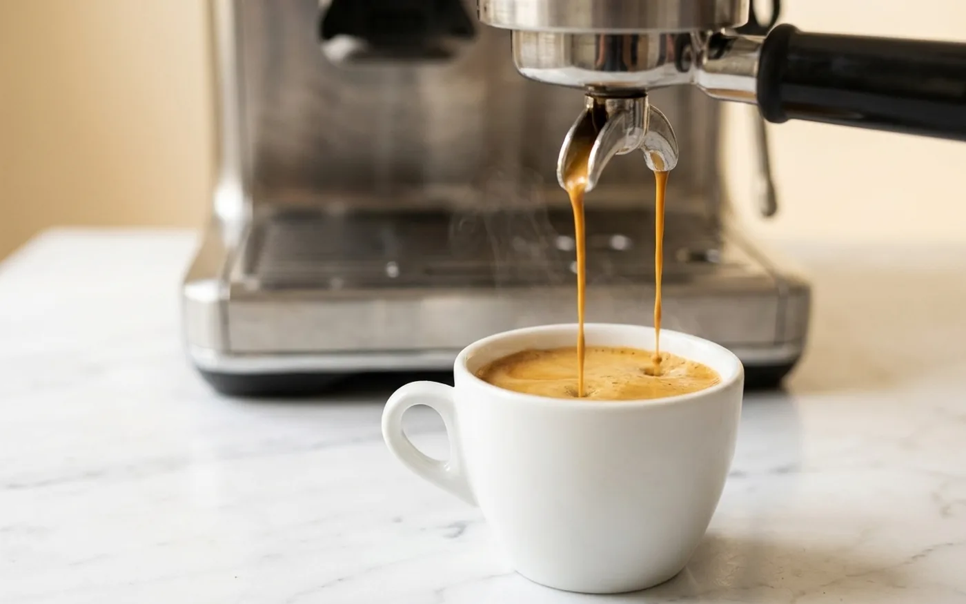 Sage Barista Express Impress and standard Barista Express compared side by side