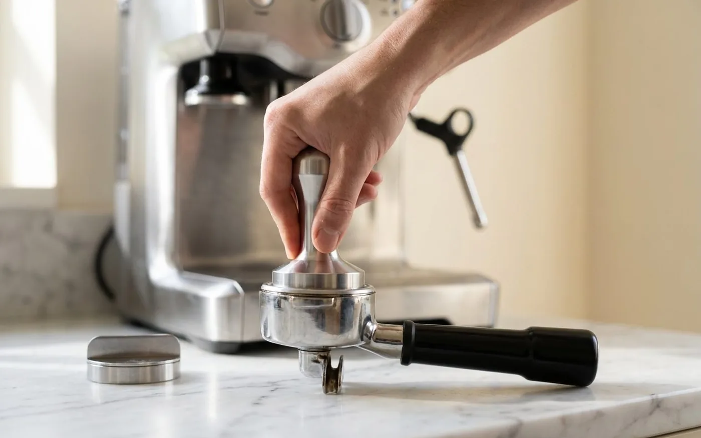 Sage Duo Temp Pro espresso machine feature