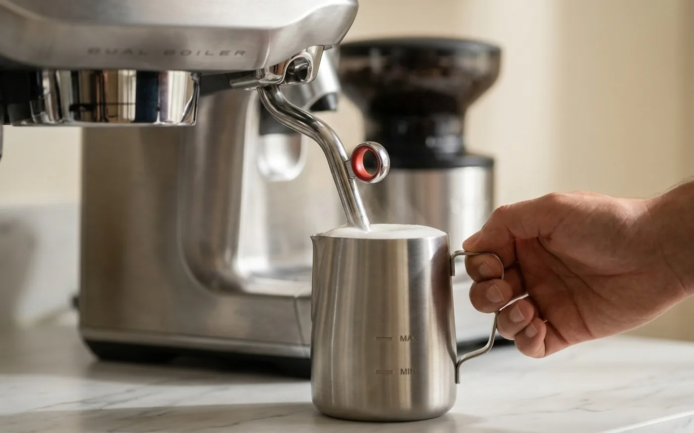 Sage Oracle Dual Boiler - Steam wand