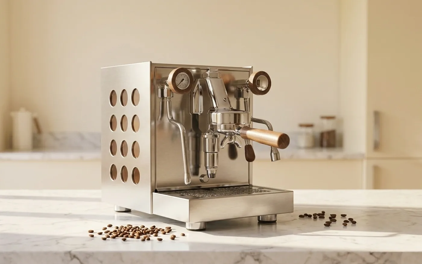 Rocket Appartamento heat exchanger espresso machine