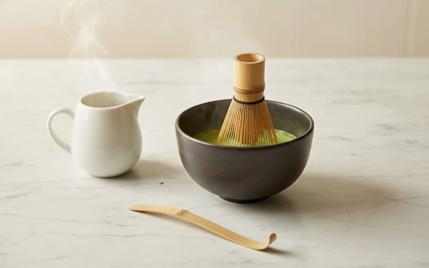 Matcha Preparation Technique: Whisking and Temperature