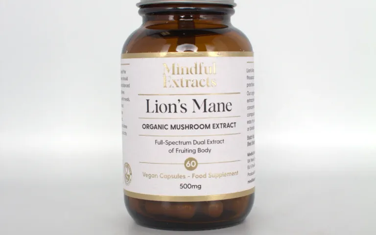 Mindful Extracts lion's mane capsules
