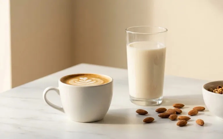 Almond milk usage lifestyle