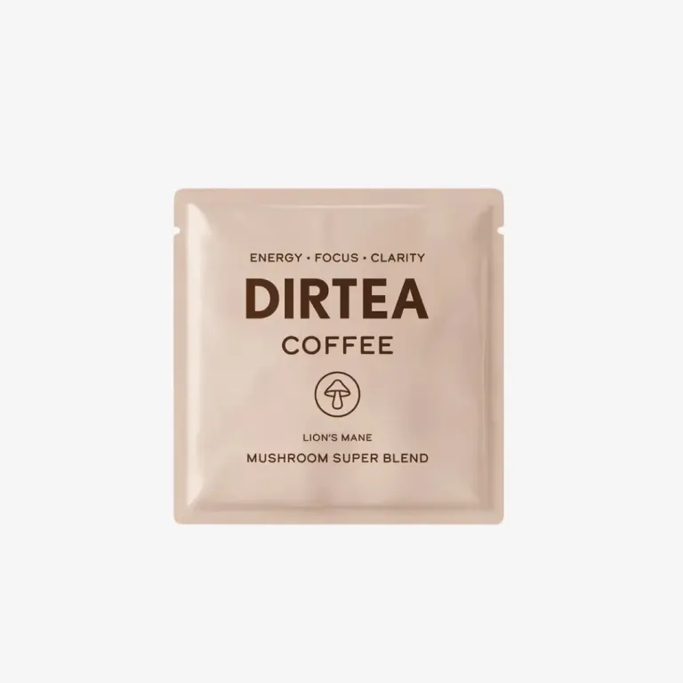 Dirtea mushroom coffee blend with lion's mane and functional mushrooms