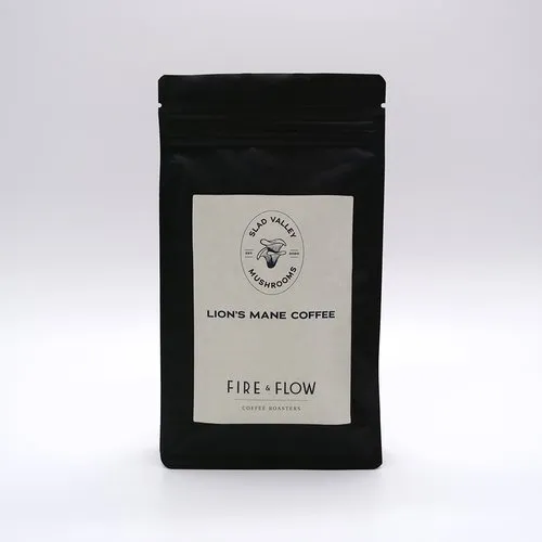 Slad Valley Mushrooms coffee blend, small batch UK mushroom coffee